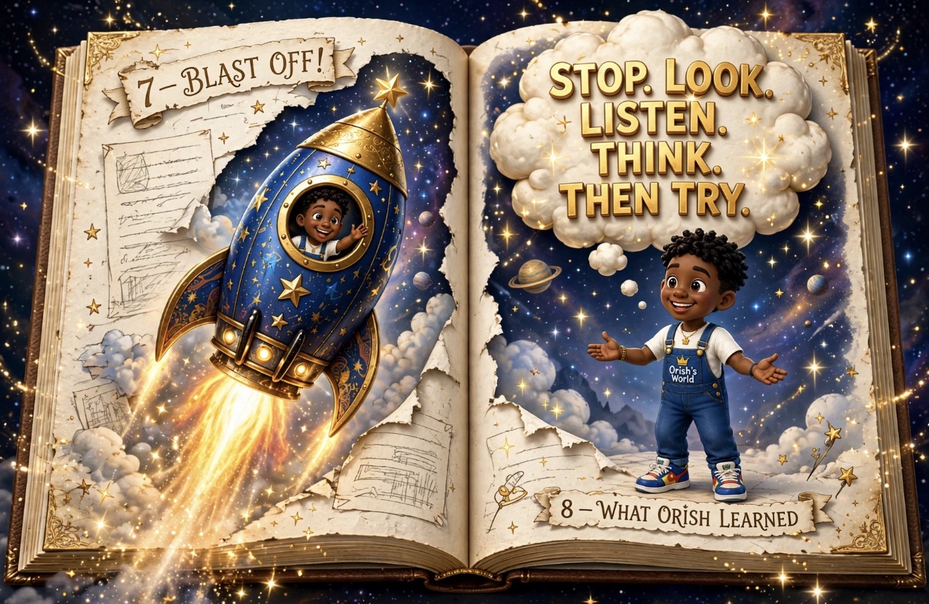 Original Too-Fast Rocket book artwork